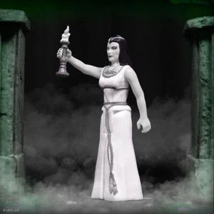 Figura de reacción Lily Munster (escala de grises) The Munsters 3 3/4 pulgadas - Imagen 1 de 7