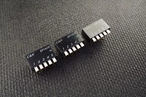 Lot of 3 BPA05B C&K Comp Through Hole DIP Switch 5 Piano OFF ON SPST 100mA 5VDC - Picture 1 of 2
