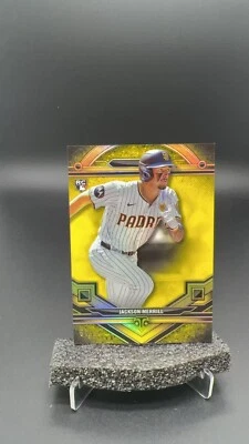 2024 Topps Triple Threads Jackson Merrill RC Yellow /75 2901 S - Image 1 of 2