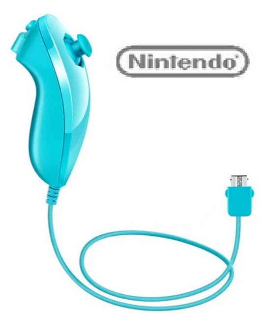 Official Wii Remote Nintendo Motion Plus Inside Nunchuck Wii U OEM Controller - Image 1 of 1