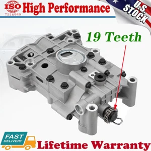 Shaft Balance Oil Pump 19 Teeth For 2015-19 Hyundai Sonata Santa Fe Tucson 2.4L - Picture 1 of 17