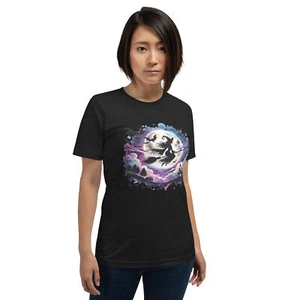 Witch's Midnight Flight Unisex t-shirt - Picture 1 of 13