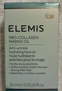 Elemis Pro-Collagen Marine Oil, Anti-Wrinkle Face Oil 15 ml/0.5 oz 🔥NEW🔥 - Picture 1 of 6