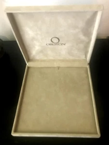 VINTAGE OROTON LARGE VELVET JEWELLERY DISPLAY BOX - Picture 1 of 5