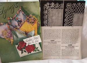 VTG +DEAL OF 3+ Books Edgings -All Time Favorites -Crochet -Tatted -HairPin Lace - Imagen 1 de 4