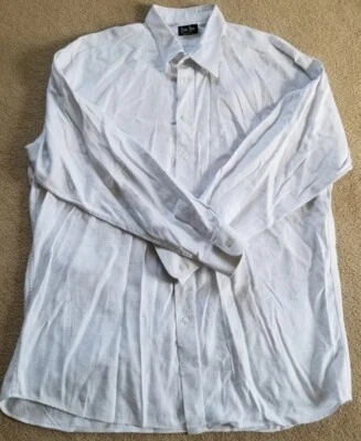 GITMAN BROS MENS  DRESS SHIRT, 100% COTTON, 17 .5 36 T MADE IN USA  - Image 1 of 4