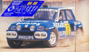 Decals Renault 5 Maxi Turbo Rally Avilés 1988 5 Slot calcas Barreras - Bild 1 von 1