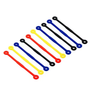 10Pcs Tennis Damper Silicone Tennis Racket  Absorbing Shock V3Z1 - Picture 1 of 12