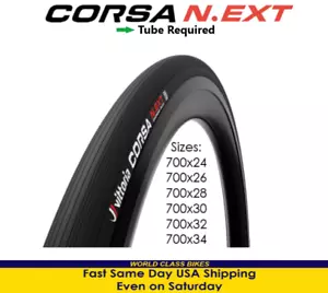 NUOVO Pneumatico pieghevole bici da strada pieghevole Vittoria Corsa N.EXT G2.0 tutte le taglie - tubo richiesto - Foto 1 di 8