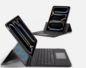 ESR iPad Pro 13 Pouces (M4, 2024) Housse Clavier avec Support Magnétique Noir - Photo 1/5