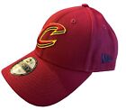 Cleveland Cavaliers Nba Hat Cap Adult Adjust Red Gold Hook Loop New Era 9Forty