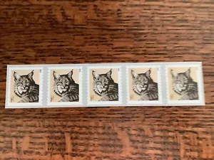 US Scott 4672a - 1c Bob Cat Coil strip of 5 - MNH stamps - In#-ST-348 - Picture 1 of 1