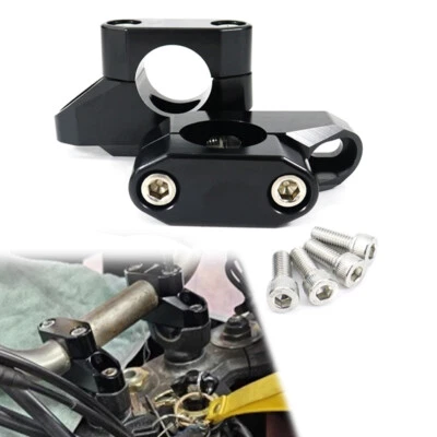 Fit For Aprilia Dorsoduro750 1200 900/Caponord 1200 Offset HandleBar Clamp Riser - Image 1 of 4