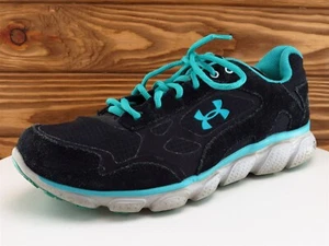 Under Armour Größe 9,5 Sneaker schwarz Stoff mittel Schnürung Damen - Bild 1 von 11
