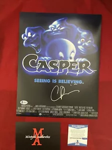 CHRISTINA RICCI AUTOGRAPHED SIGNED 11x14 PHOTO! CASPER! BECKETT COA! KAT! - Picture 1 of 5