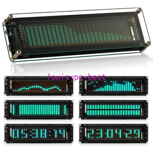 AK2515 Pro MIC Pick up Audio Spectrum VFD Sound Level Meter VU Screen Display - Picture 1 of 4