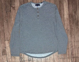 Five Four Men's Striped Henley Shirt (Size L) - Picture 1 of 6