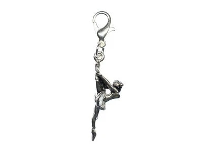 Ballerina Ballett Charm Anhänger Bettelarmband Miniblings Balletttänzerin silber - Bild 1 von 4