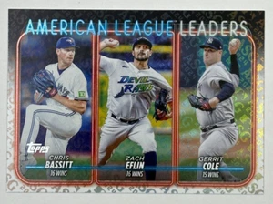 Gerrit Cole Eflin All-Star Game Logo Variation HOLO Foil 2024 Topps Yankees - Picture 1 of 2