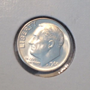 1960 10C (Proof) Silver Roosevelt Dime - Picture 1 of 2