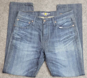 Lucky Brand Jeans Mens 32x30 Blue Authentic Skinny Stretch Casual Denim Preppy - Picture 1 of 14