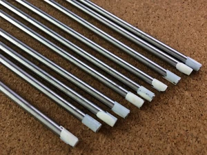 4 mm x 150 mm punta blanca tungsteno 0,8% Zr circoniado CA electrodo de soldadura tig - Imagen 1 de 1