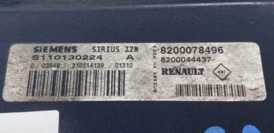 S110130224 centralina motore per RENAULT ESPACE GRAND ESPACE (JE0) 2.0 1322514 - Immagine 1 di 4