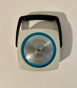 Vintage Hi-Gain 250 torcia Fresnel lente lanterna con clip e manico - luce diamantata - Foto 1 di 5