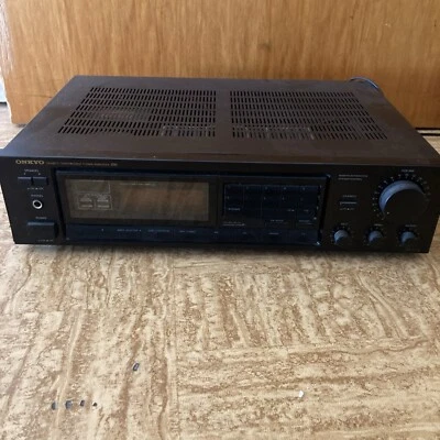 Onkyo Tuner Radio Verstärker TX 7720 Amplifier Schwarz - Bild 1 von 4