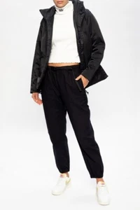 Women’s Nike Thermore Loose Fit Synthetic Fill Jacket Coat Black Medium UK 12-14 - Picture 1 of 12