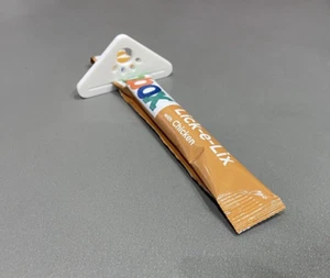 Exprimidor de alimentos para mascotas - Dispensador de alimentos para bolsas de comida para gatos yogur lamidos lamidos lamibles - Imagen 1 de 6