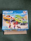Playmobil Family Van with Boat and Trailer Kids Traveling Playset 4144 Playset
