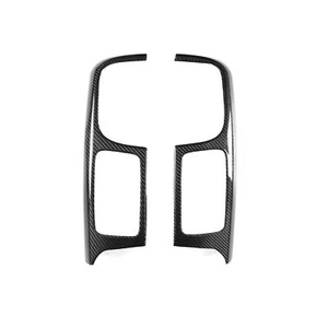 Tablero de instrumentos de fibra de carbono genuino OE salida de aire moldura de ventilación para Ram 1500 2500 2013-18 - Imagen 1 de 11