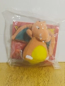 Charizard #06 Vintage Pokemon Plush Backpack Clip Keychain 1998 nintendo RARE! - Picture 1 of 15