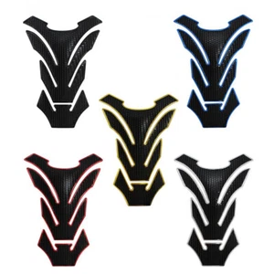 Motorcycle Stickers Tank Pad Gel Protector Sticker Decal For Honda Suzuki Yamaha - Foto 1 di 11