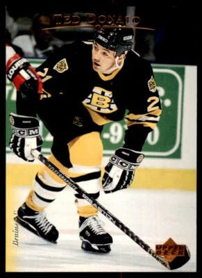 1995-96 Upper Deck #80 Ted Donato QRT9gM - Image 1 of 2