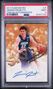 2011 Fleer Retro Jimmer Fredette 1998 Skybox Auto PSA 9 POP 3 None Higher - Picture 1 of 3
