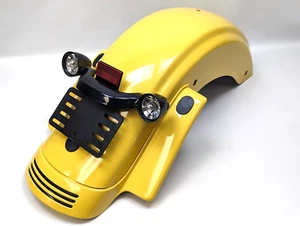 2009-2023 Harley-Davidson Touring FLHX FLTRXS Rear Fender Industrial Yellow - Picture 1 of 17