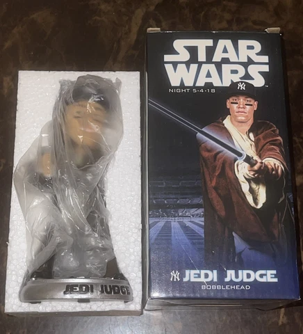 AARON JUDGE NEW YORK YANKEES BOBBLEHEAD FIGURINE SGA 5/4/2018 STAR WARS JEDI Cover