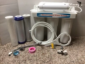 5 Stage Direct Connect Water Filter Purifier Complete Ultra-Filtration RO System - Picture 1 of 8