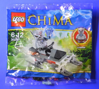 Lego Legends of Chima Polybag: Winzar's Pack Patrol 30251 NEW SEALED - Image 1 of 2