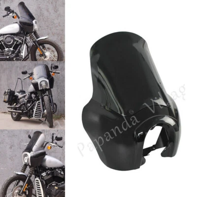 Headlight Fairing & Windshield For Harley Softail Street Bob FXBB FXBBS 2018-25 - Image 1 of 4