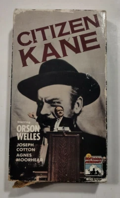 Citizen Kane VHS VCR Video Tape Movie Used  Joseph Cotten Nostalgia Merchant Foto 1 de 4