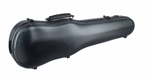 Violin case Geige Koffer Etui Carbonpoly SCHWARZ Weihnachtsgeschenke 4/4 Geige - Bild 1 von 6