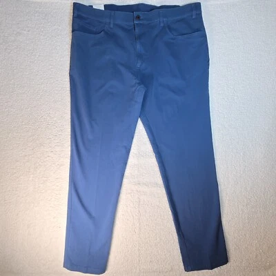 Reaction Kenneth Cole Women's Teal Blue Pocket Slim Fit Stretch Jeans 40W x 32L - Image 1 of 4