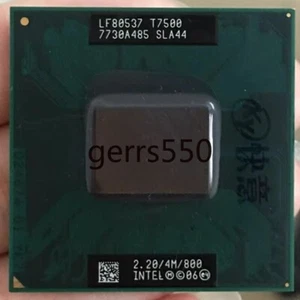 Intel Core2 Duo T7500 SLAF8 SLA44 Mobile CPU Processor Socket P 478pin 2.2GHz 4M - Bild 1 von 1
