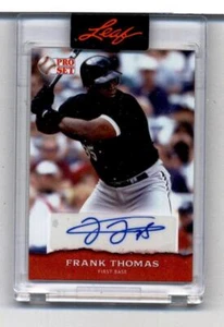 2022 Leaf Pro Set Sports #PSA-FT1 Frank Thomas White Sox AUTO Autograph - Picture 1 of 1