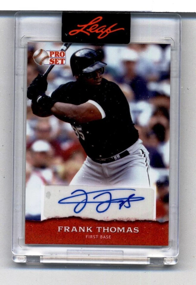 2022 Leaf Pro Set Sports #PSA-FT1 Frank Thomas White Sox AUTO Autograph - Image 1 of 1