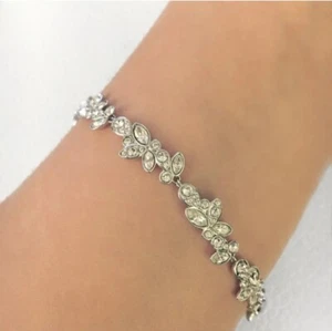 Swarovski Diapason bracelet Mixed cuts, White, Rhodium plated 5528190 - Picture 1 of 14