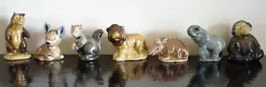 Vintage Wade Whimsies Collection Seven Figures. - Picture 1 of 24